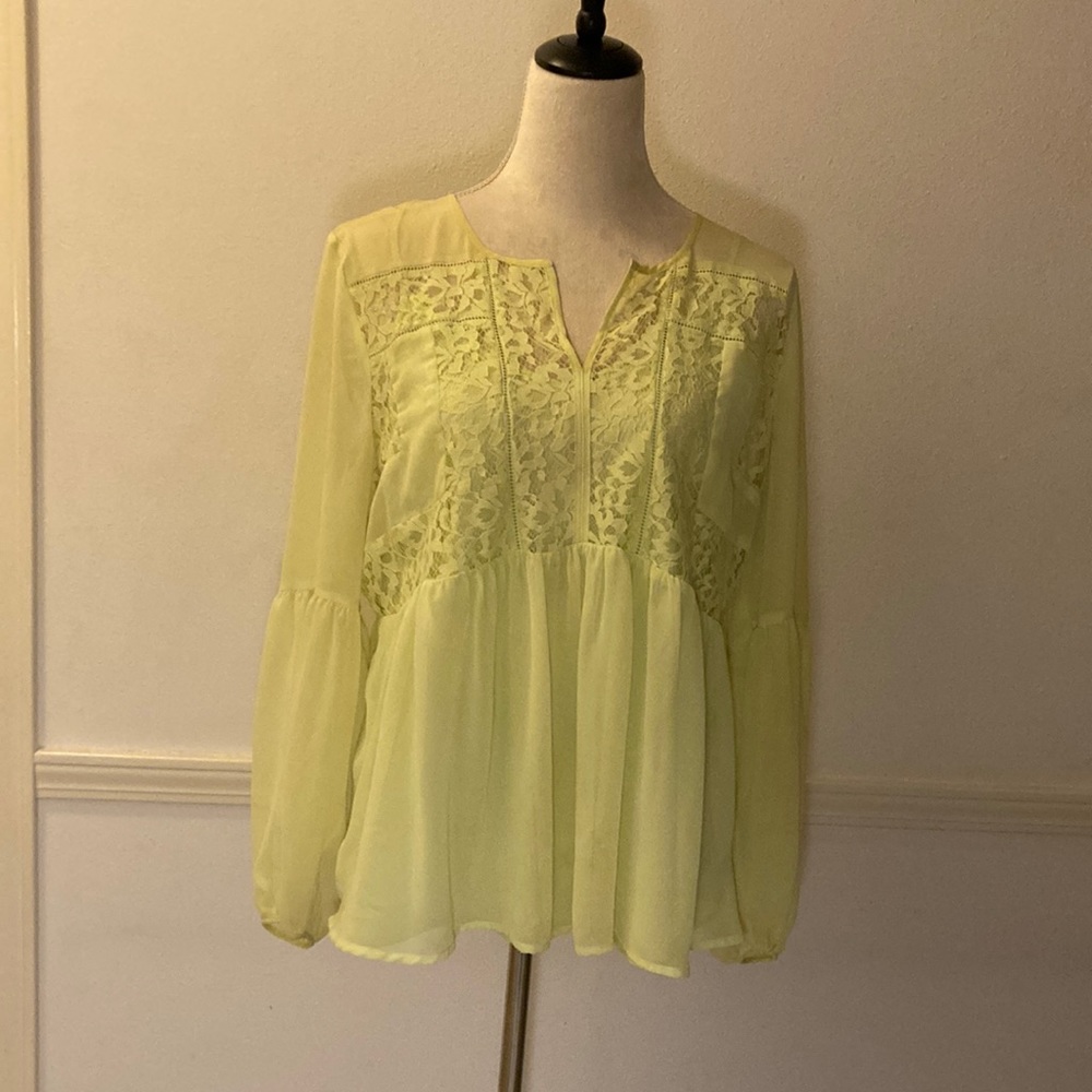 STYLUS WOMEN’S HALF LACE BLOUSE